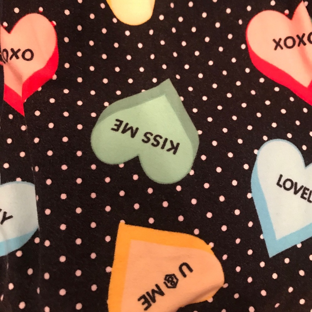 Agnes and Dora valentine leggings - Picture 2 of 3